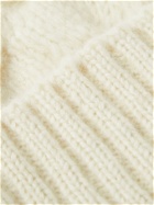 Séfr - Cable-Knit Baby Alpaca-Blend Beanie