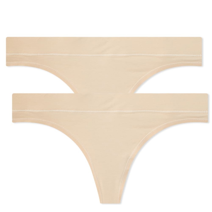Photo: Organic Basics Women's Organic Thong - 2 Pack in Oak