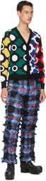 Charles Jeffrey Loverboy Multicolor Block Color Cardigan