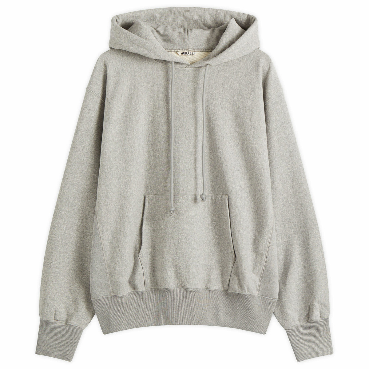 AURALEE Beige Double Cloth Heavy Pile Zip Hoodie Auralee