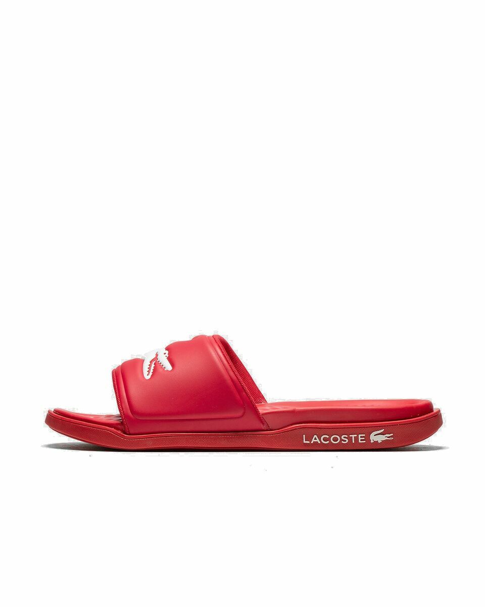 Photo: Lacoste Croco Dualiste 0922 1 Cma Red - Mens - Sandals & Slides