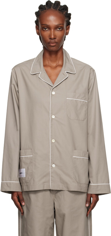 Photo: MAGNIBERG Taupe Dolce Pyjama Shirt
