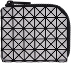 BAO BAO ISSEY MIYAKE Black & Silver Clam Wallet