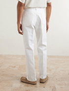Kaptain Sunshine - Skate Straight-Leg Jeans - White