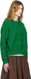 YMC Green Atomic Cardigan