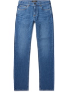 ERMENEGILDO ZEGNA - Stretch-Denim Jeans - Blue