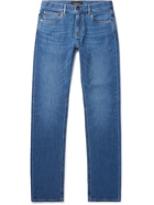 ERMENEGILDO ZEGNA - Stretch-Denim Jeans - Blue