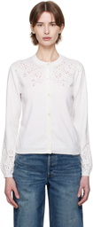 A.P.C. Off-White Maria Cardigan