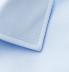 Hugo Boss - Jesse Panelled Cotton-Poplin Shirt - Blue