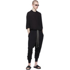 Rick Owens Drkshdw Black Jumbo T-Shirt