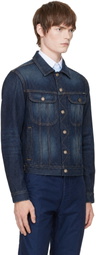 TOM FORD Navy Icon Denim Jacket