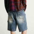Dime Men's Classic Denim Shorts in Sandblasted Indigo