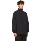 Balenciaga Black BB Address Pullover