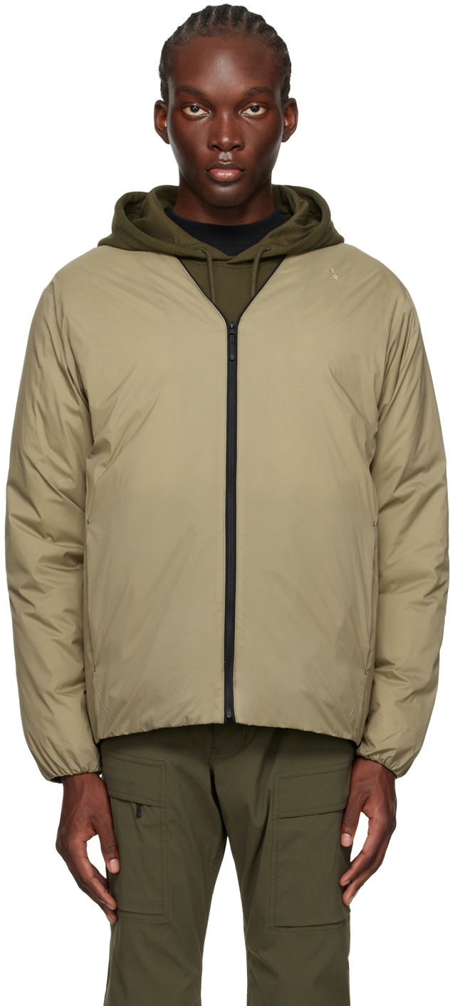 Goldwin Men's V-Neck Zip Down Cardigan in Black Goldwin