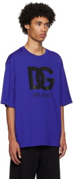 Dolce & Gabbana Blue 'DG Milano' T-Shirt