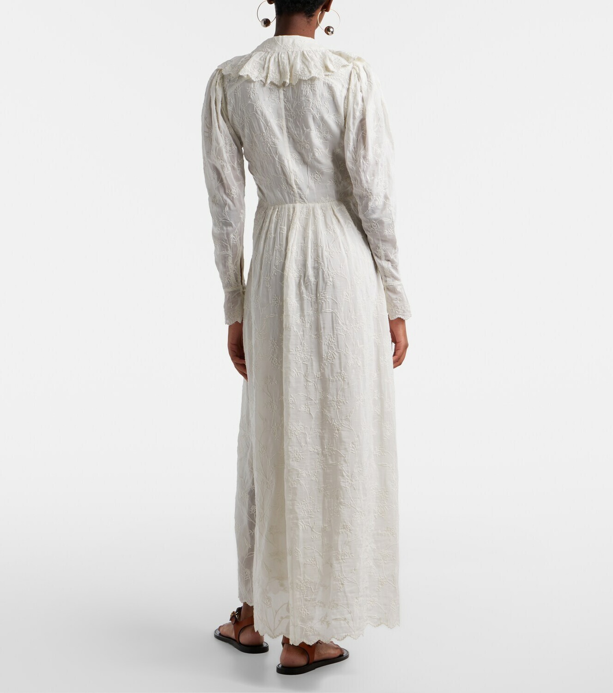 Isabel Marant Zoen floral cotton and silk maxi dress