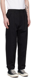 Izzue Black Pleated Trousers