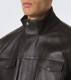 Dolce&Gabbana Leather blouson jacket