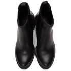 Prada Black Heeled Chelsea Boots