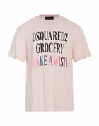 Dsquared2 Mens T-shirt in Pink