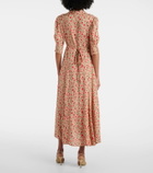 Rixo Bloom floral midi dress