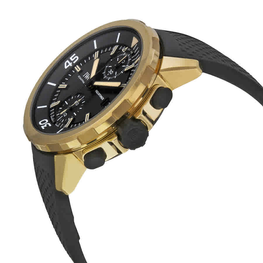IWC Aquatimer Chronograph Expedition Charles Darwin Mens Watch IW379503