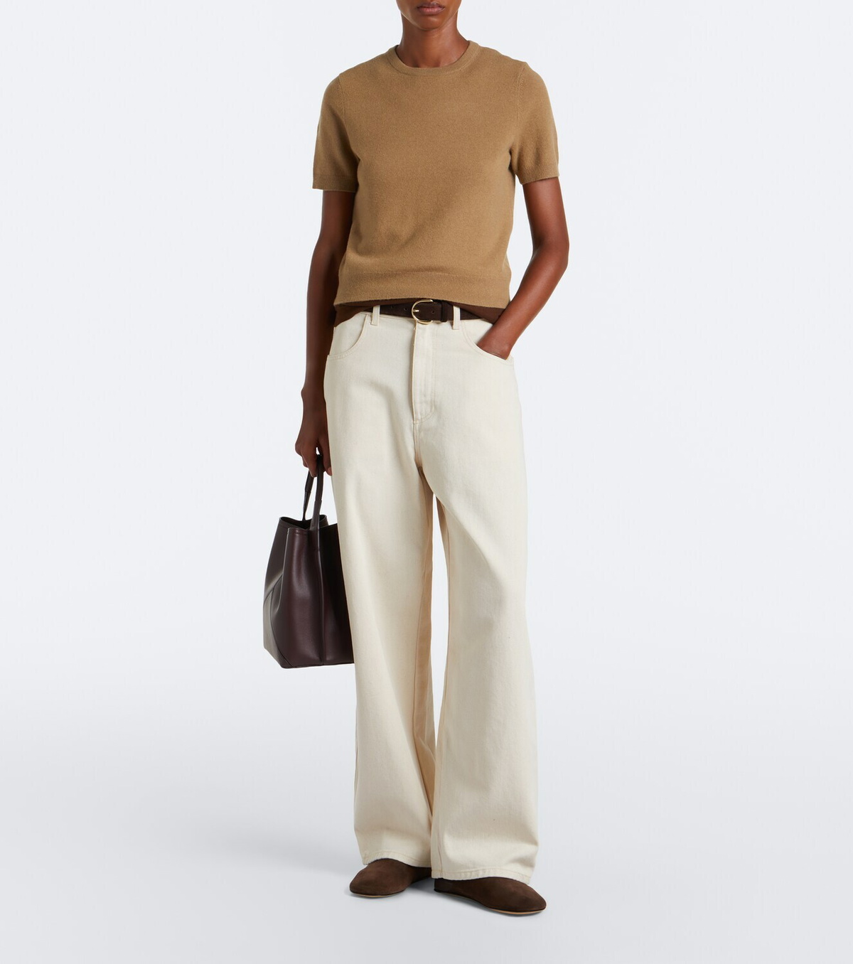 Vince Wool and cashmere-blend sweater