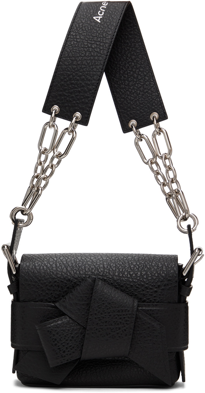 Acne Studios Black Musubi Messenger Bag