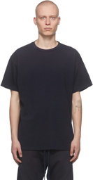 Fear of God Navy Flocked 7 T-Shirt