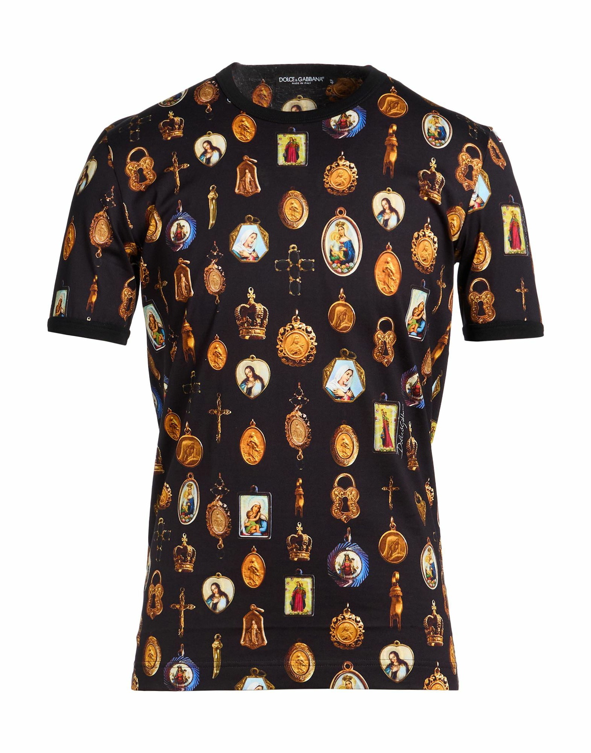 Dolce & gabbana Mens T-shirt in Black