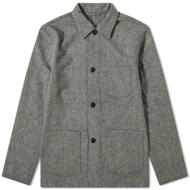 Photo: Officine Generale Wool Chore Jacket