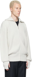 Rier White Utility Cardigan