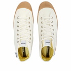 Novesta Star Dribble Gum Sole Sneakers in White