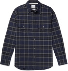 Norse Projects - Checked Cotton-Flannel Shirt - Blue
