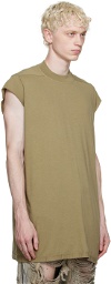 Rick Owens DRKSHDW Khaki Jumbo T-Shirt