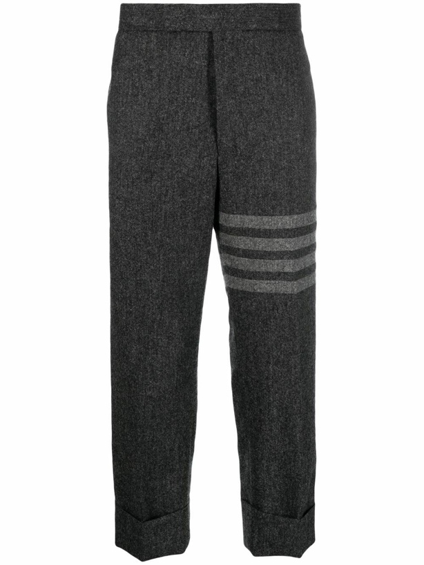 Photo: THOM BROWNE - 4-bar Wool Trousers