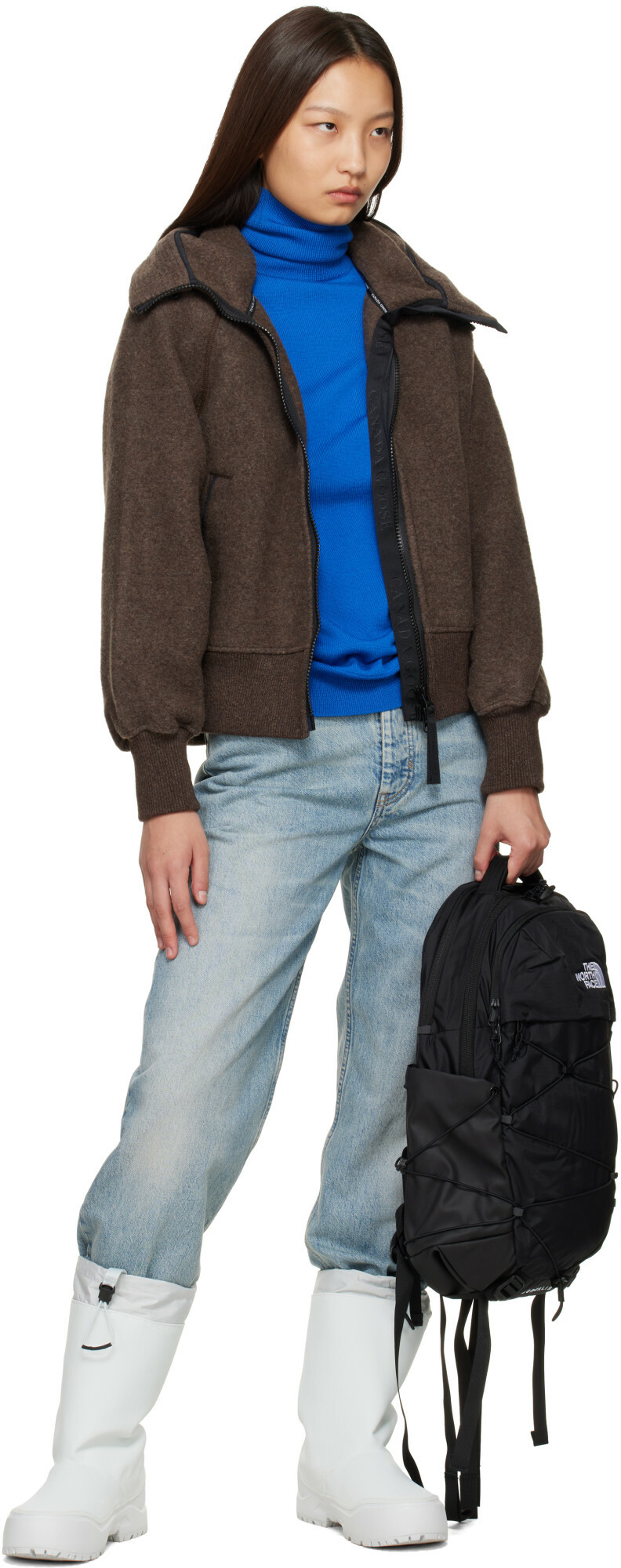 The North Face Black Borealis Backpack