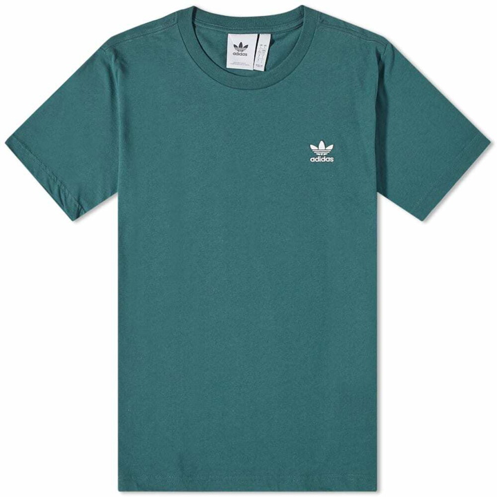 Photo: Adidas Men's Essential T-Shirt in Mineral Green