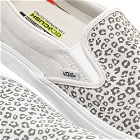 Vans Vault UA Classic Slip-On VR3 LX Sneakers in Micro Animal Leopard Print