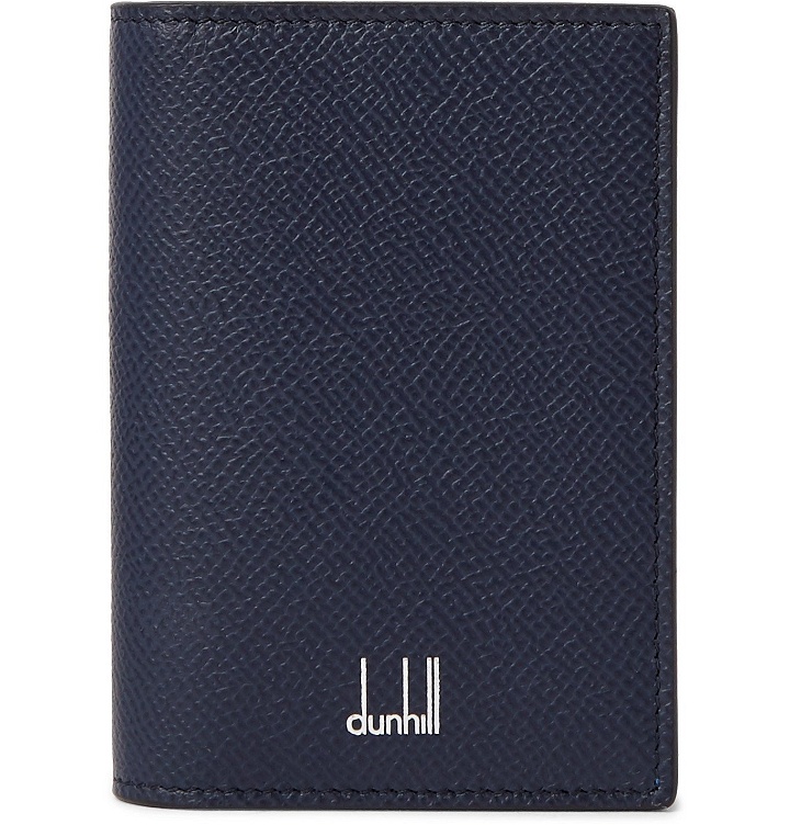 Photo: Dunhill - Full-Grain Leather Cardholder - Blue