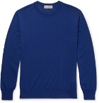 Canali - Slim-Fit Merino Wool Sweater - Men - Blue