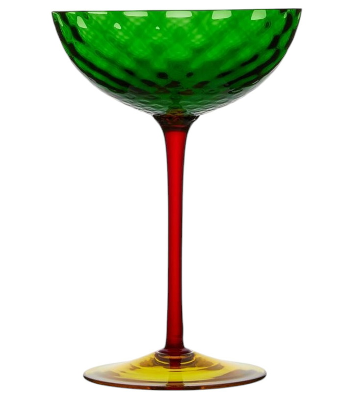 Photo: Dolce&Gabbana Casa Murano glass champagne coupe glass