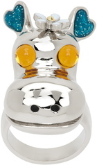 Collina Strada Silver Hippo Ring