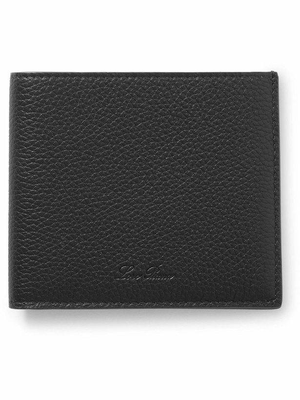 Photo: Loro Piana - Logo-Debossed Full-Grain Leather Billfold Wallet