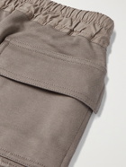 RICK OWENS - Mastodon Slim-Fit Tapered Organic Cotton-Jersey Sweatpants - Green
