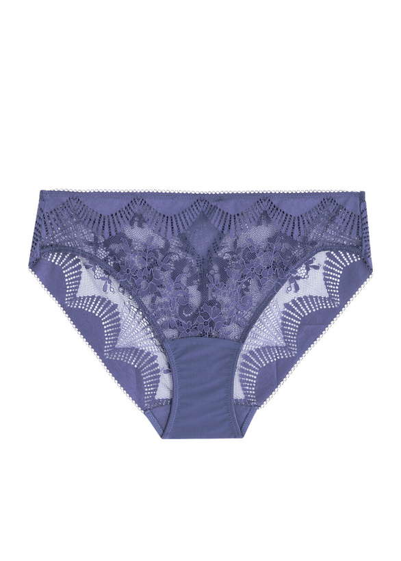 Photo: Wacoal Sensu Lace Brief Navy