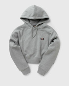 Dickies Wmns Oakport Cropped Hoodie Grey - Womens - Hoodies