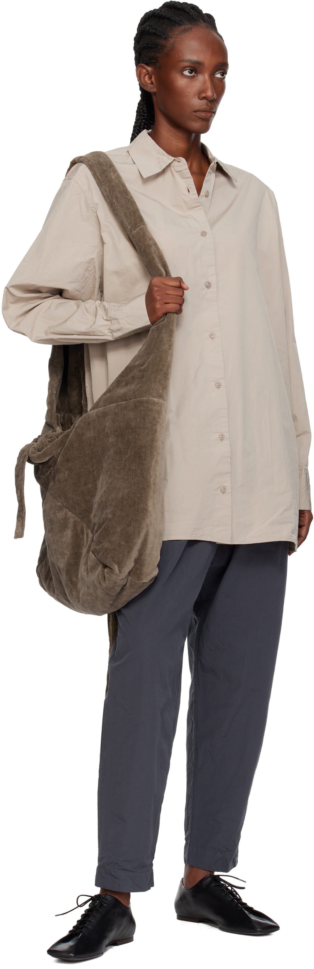 CASEY CASEY Taupe Origami Bag