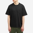 Uniform Bridge Men's Heavyweight Pocket T-Shirt in Black