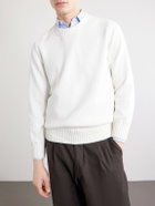 Anderson & Sheppard - Cotton Sweater - Neutrals